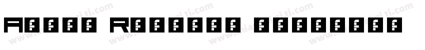 Arial Regular 45字体转换